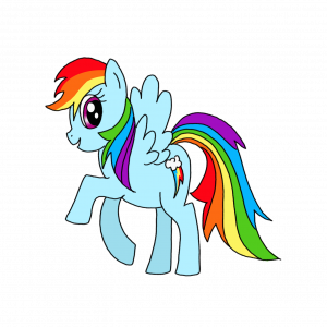 How to Draw Rainbow Dash | My Little Pony