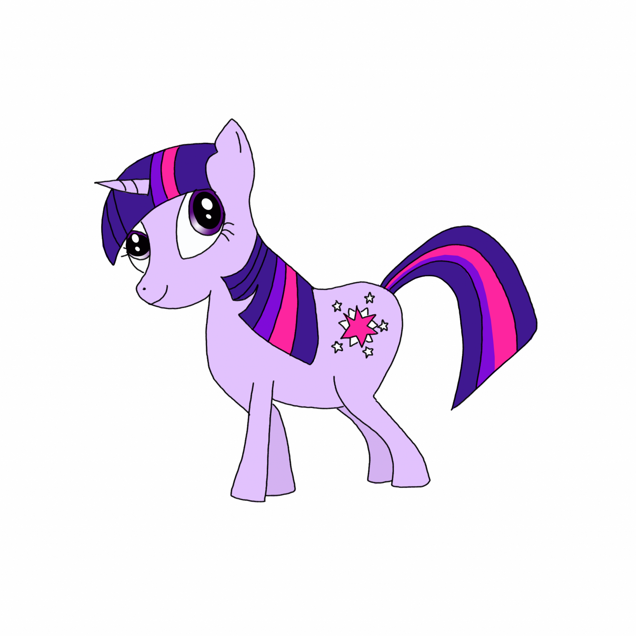 How to Draw Twilight Sparkle My Little Pony Step by Step Easy