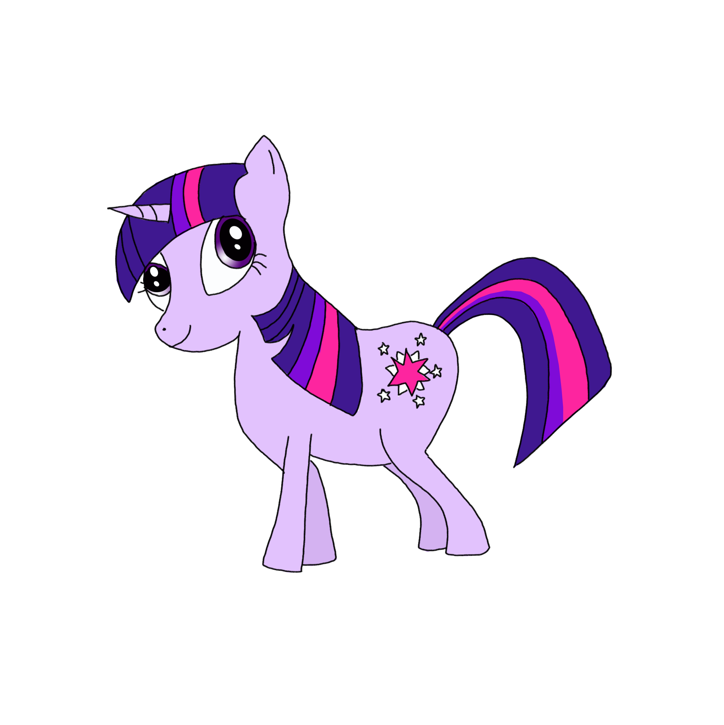 How to Draw Twilight Sparkle | My Little Pony Easy