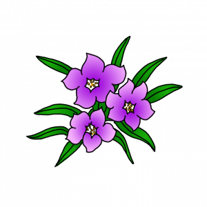 How to Draw Violet Flowers Easy