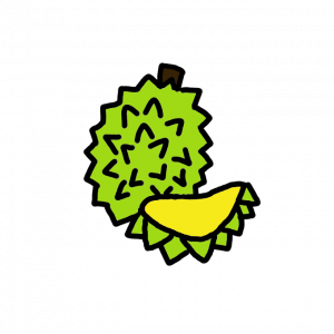 How to Draw a Durian Easy