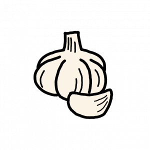 How to Draw Garlic Easy