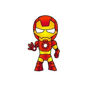 How to Draw Iron Man Easy