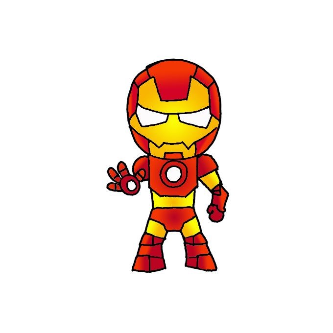 How to Draw Iron Man - Step by Step Easy Drawing Guides - Drawing Howtos