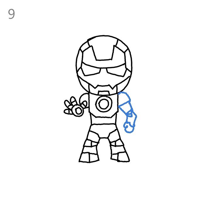 Iron Man Cartoon Drawing - Free Transparent PNG Clipart Images Download-saigonsouth.com.vn