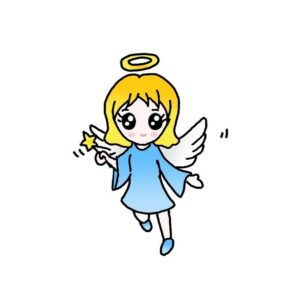 How to Draw an Angel Easy