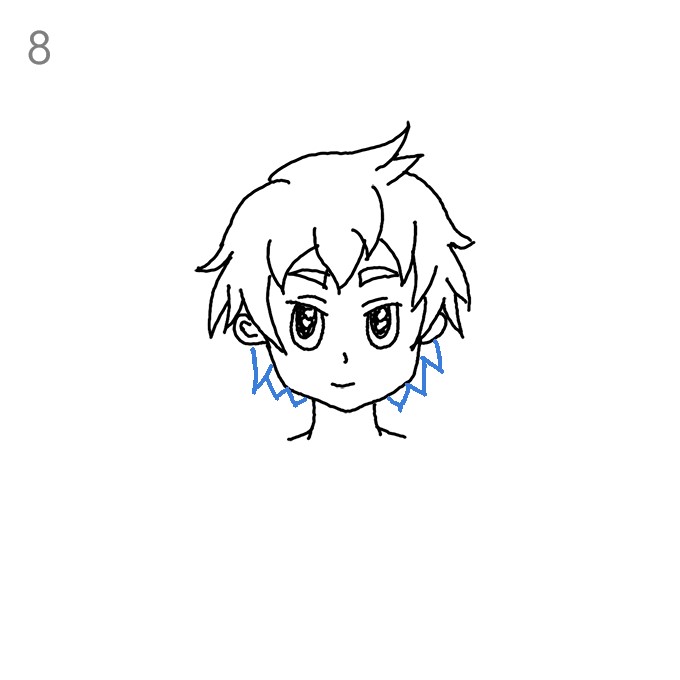 How to Draw an Anime Boy - Step by Step Easy Drawing Guides - Drawing Howtos