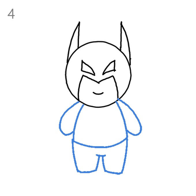 How to Draw Cartoon Batman - Step by Step Easy Drawing Guides - Drawing  Howtos