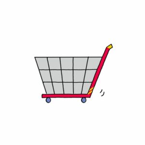 How to Draw a Shopping Cart Easy