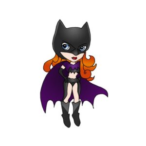 How to Draw a Batgirl Easy