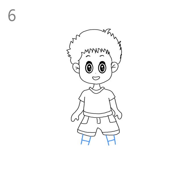 How to Draw a Boy - Step by Step Easy Drawing Guides - Drawing Howtos-saigonsouth.com.vn