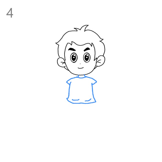 How to Draw a Boy - Step by Step Easy Drawing Guides - Drawing Howtos