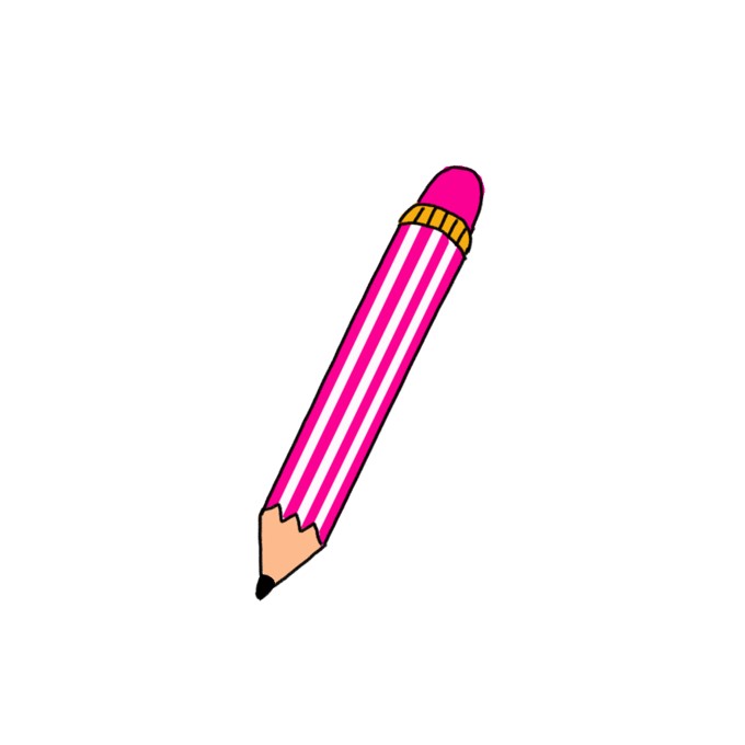 Come disegnare una matita - Guide di disegno facili passo dopo