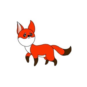 How to Draw a Red Fox Easy