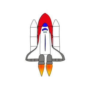 How to Draw a Space Shuttle Easy