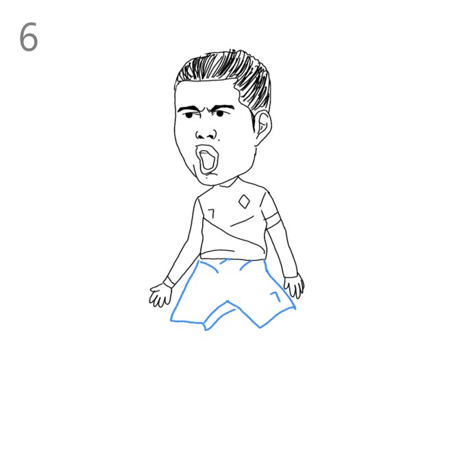 CR7 Cristiano Ronaldo Drawing by Muralidhar Suvarna | Saatchi Art-saigonsouth.com.vn