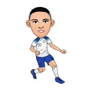 How to Draw Phil Foden Easy