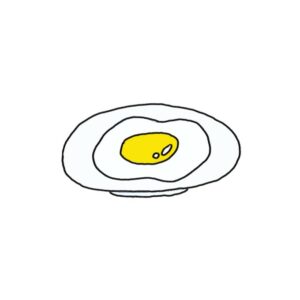 How to Draw a Fried Egg Easy