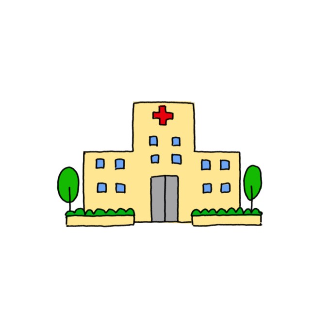 How to Draw a Hospital - Step by Step Easy Drawing Guides - Drawing Howtos