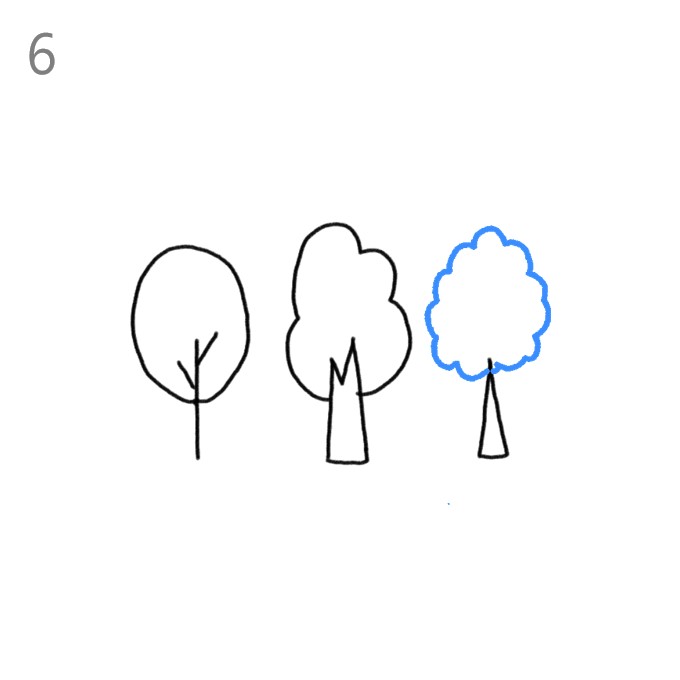 How to Draw Trees - Step by Step Easy Drawing Guides - Drawing Howtos