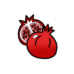 How to Draw a Pomegranate Easy