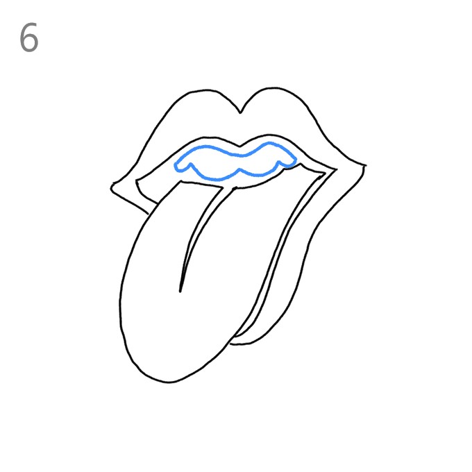 Tongue Mouth Drawing PNG, Clipart, Area, Beak, Black, Black And White,  Black Hairy Tongue Free PNG