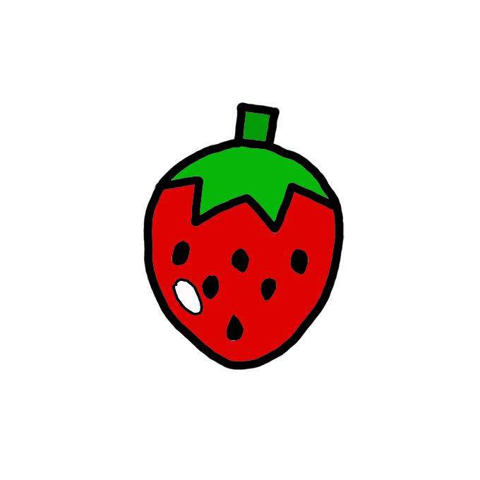 How to Draw a Strawberry Easy