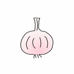 How to Draw a Garlic